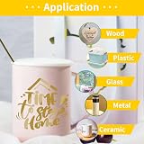 IModeur Gold Permanent Vinyl Roll 30.5x153 cm Adhesive for DIY Decor view 4