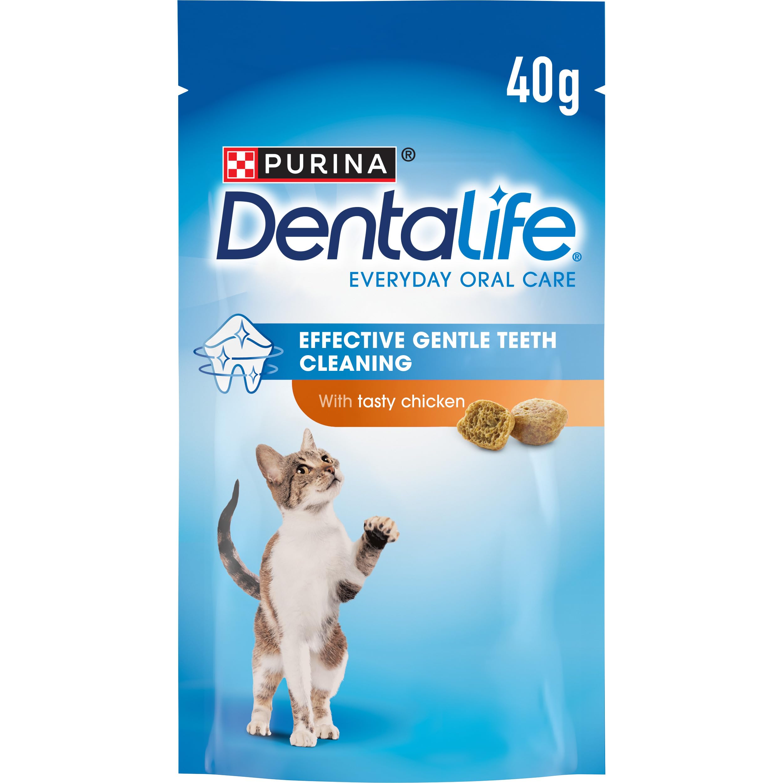 DENTALIFE Dental Chicken Cat Treats 40g
