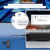 Omivine USB 3.0 Hub 4 Port Ultra-Slim 5Gbps Travel Extender view 6