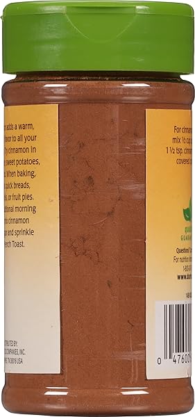 DURKEE GROUND CINNAMON, 3.88 OUNCE