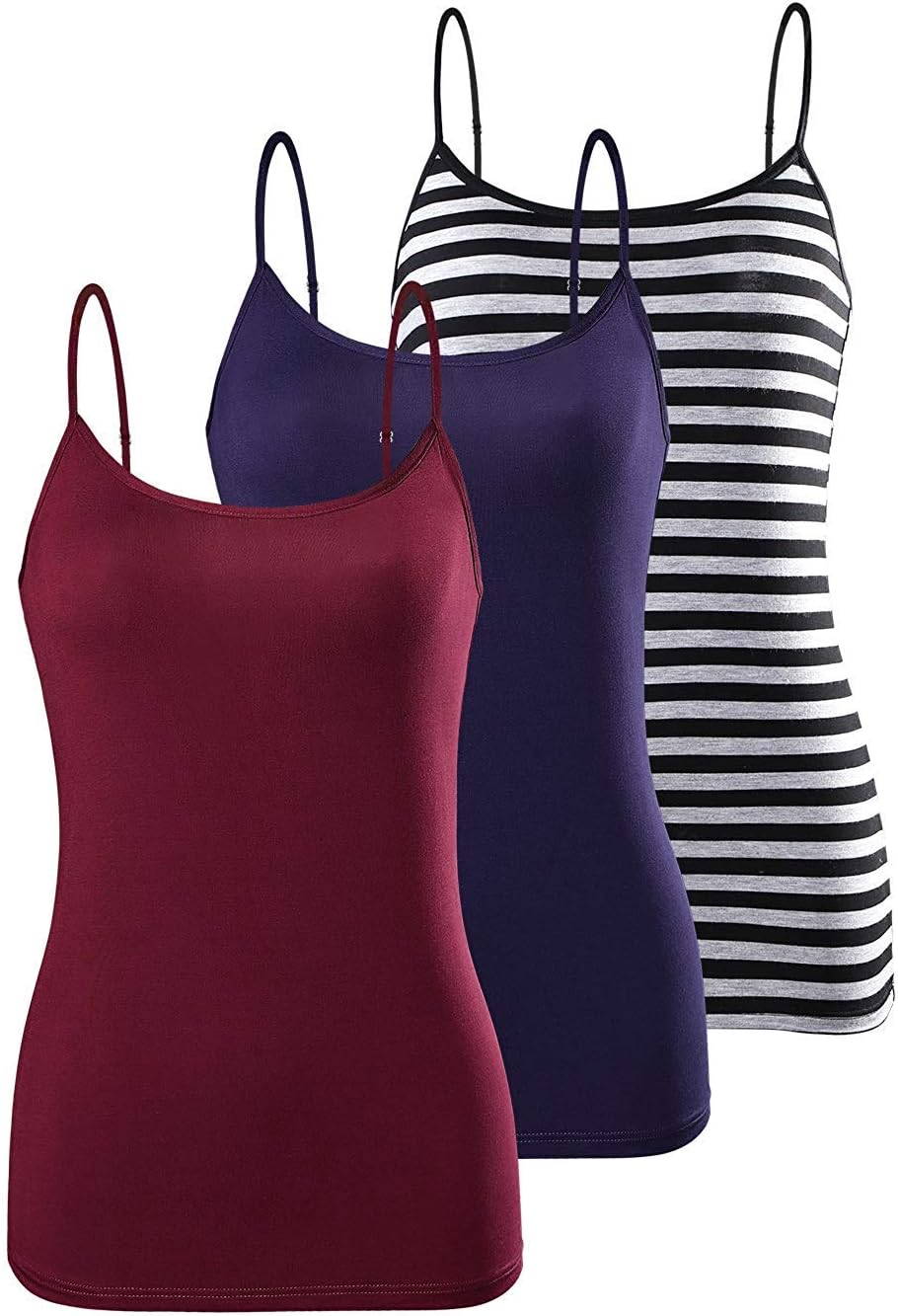 fsdsfsd Adjustable Womens Camisole Spaghetti Strap Tank Top Camis