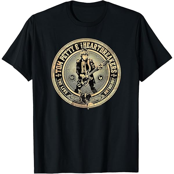 Amazon.com: Tom Petty and The Heartbreakers Classic Logo T-Shirt