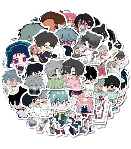 Lot De 64 Autocollants Anime Charles Graffiti - Décorations Pour Skate, Vélo, Casque, Ordinateur - PVC Imperméable