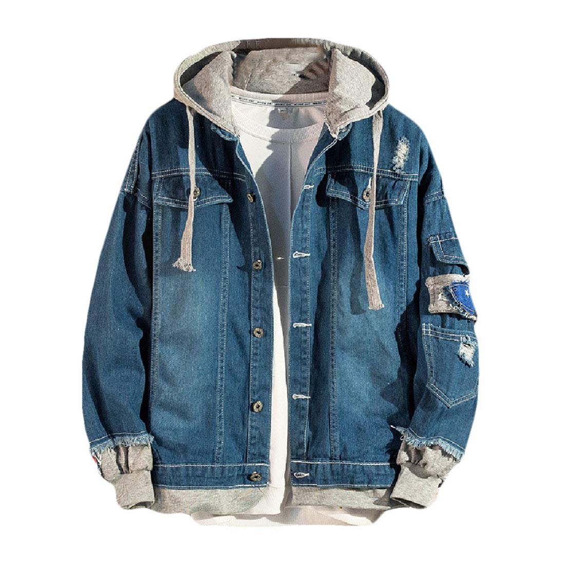 ripped trucker jacket