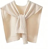 Geyoga Sweater Shawl Wraps for Women Sweater Knitted Knotted Shawls Travel Scarf Cape Shoulder Tops Blouses Fashion Wrap