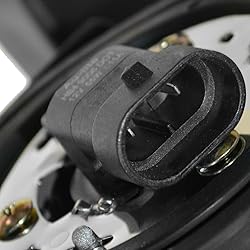 TRQ 2 Piece Headlight Assembly Set Driver