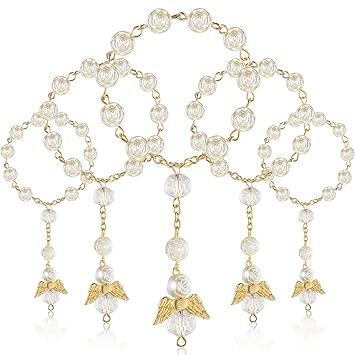 baby rosary beads christening