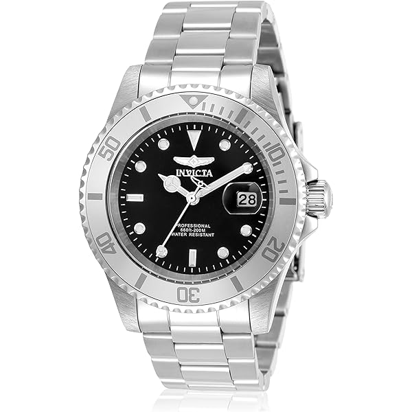 Amazon.com: Invicta 40mm Men's Pro Diver Blue Dial Silver Tone