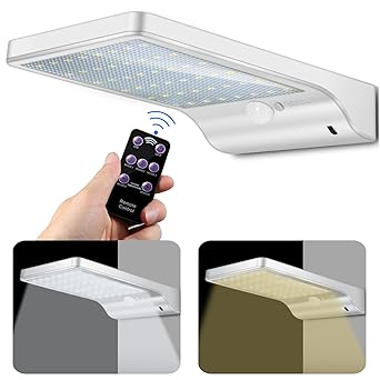 lampe solaire telecommande