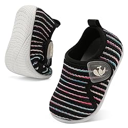 FEETCITY Toddler Walking Shoes Boys Girls Slip On
