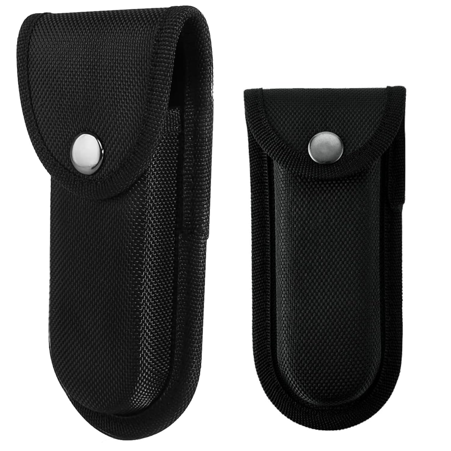 RXKFIGX 2 Piece Nylon Bag Pouch Case Pocket Holder Waist Pack Carry Plier Flashlight Tools Sheath Belt Loop Outdoor Camp Accessories Oxford Cloth Sheath Sheath Tool Holsters