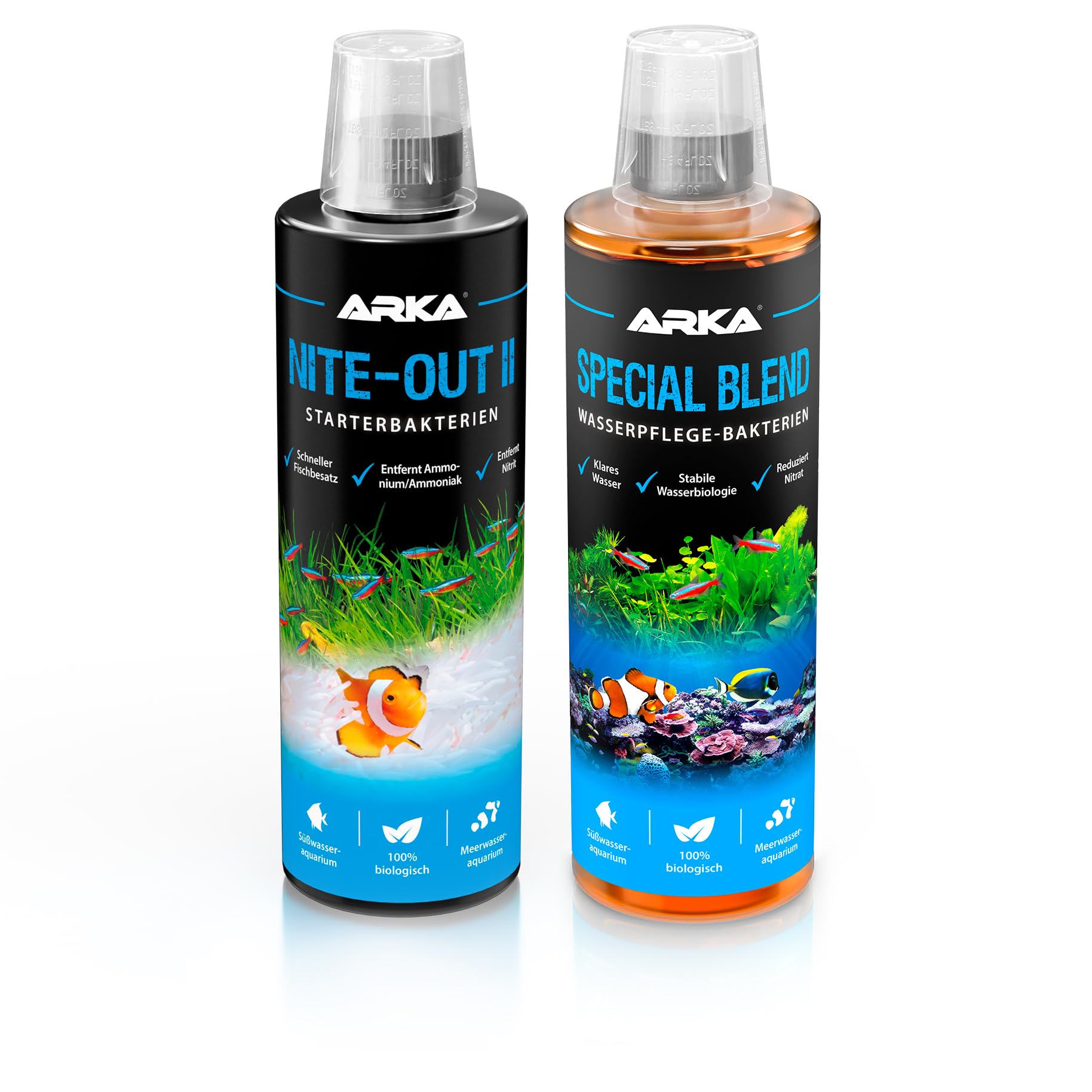 ARKA Set for Fish Tank 1 x Special Blend 473ml & 1 x Nite Out 473ml