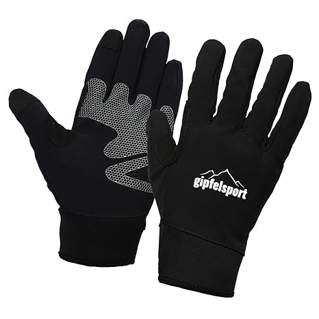 gipfelsport Sporthandschuhe - Touchscreen Handschuhe I für Wandern und Nordic Walking I für Damen und Herren