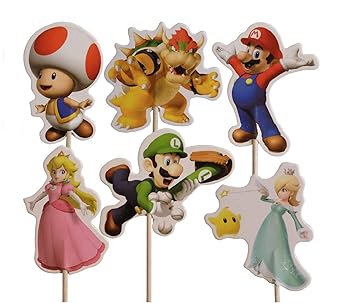 Lot De 6 Figurines Super Sonic 5 6 Cm Decoration Gateau Topper Cake Film Tv Videospiele