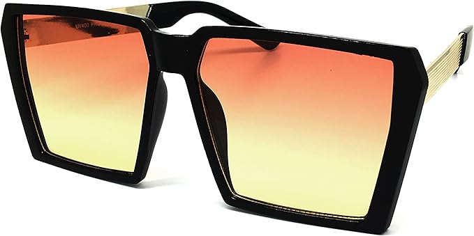 flat top mirror sunglasses