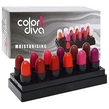 Color Diva The Popluler Type of Mini Lipstick Pack of 12
