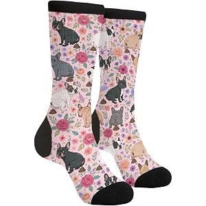 YISHOW Novelty Crew Socks Funny Mens Womens Dress Socks Gifts
