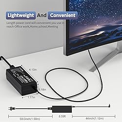 14V Power Cord for Samsung Monitor