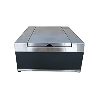  Maxim Elite Kocher Grandhall klein silber Cooker Camping Balkon Picknick 1-flammig ✔ eckig ✔ Grillen mit Gas 