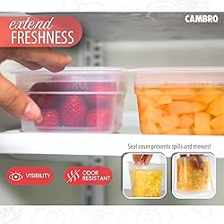 Cambro Food Storage Storage Containers with Lids