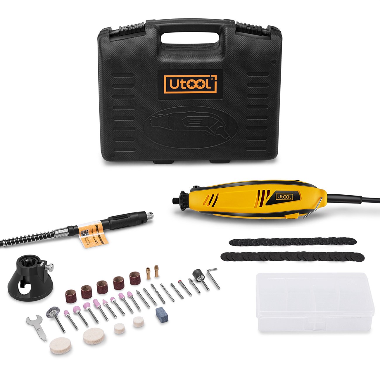 Rotary Tool Utool Power Rotary Tool with 81 accessories and 2