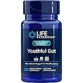 Life Extension FLORASSIST® Probiotic Youthful Gut, Healthy Aging Supplement, postbiotic and probiotic Blend, Heart and Gut Health, Non-GMO, 1-Daily, Gluten-Free, Vegetarian, 30 Capsules