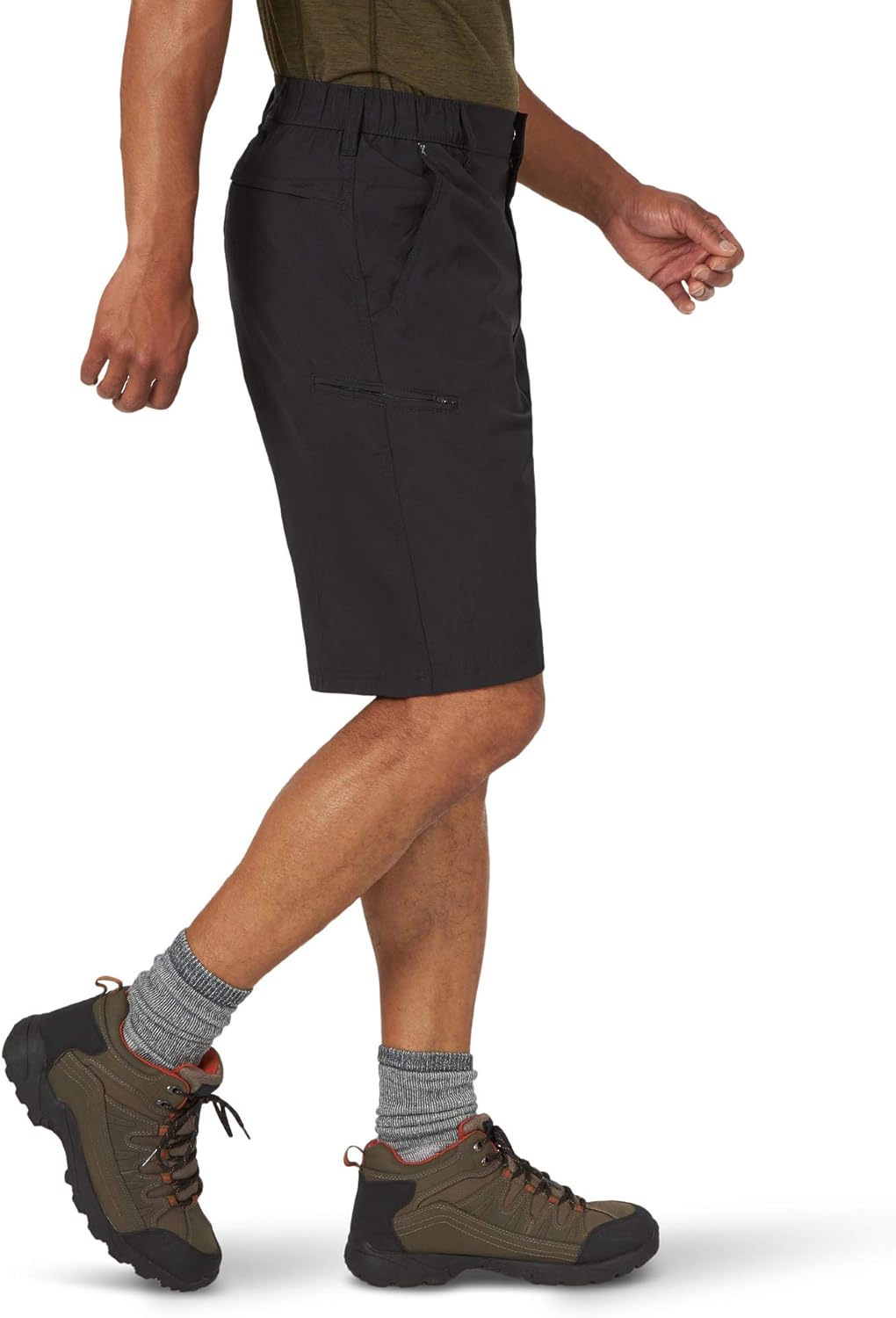 wrangler men's outdoor performance series utility short