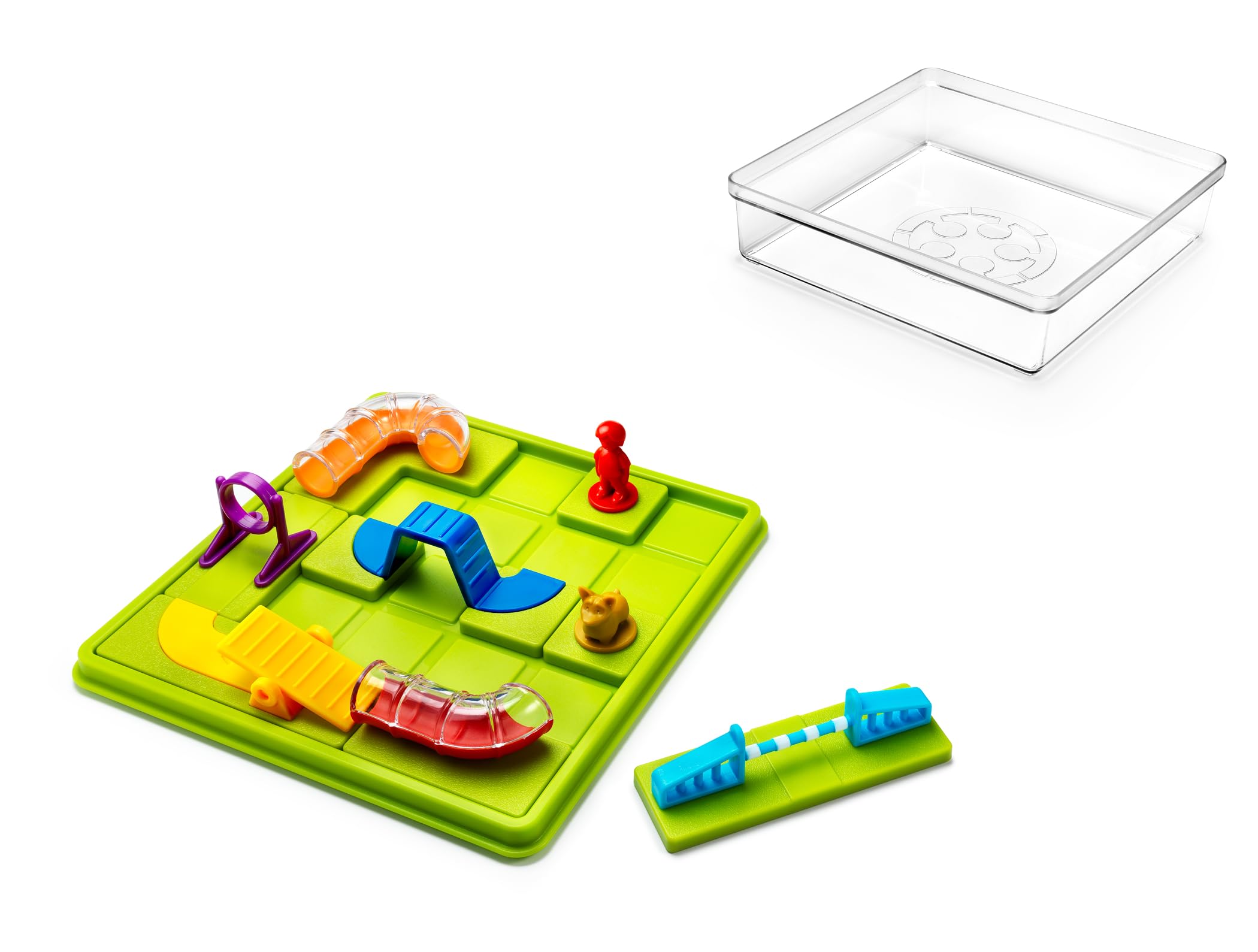 SmartGames Smart Dog: Agility Course Travel-Friendly Logic Game for Ages 7 - Adult with 60 Challenges