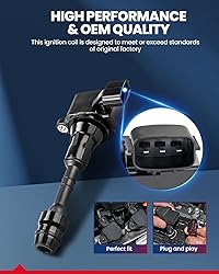 KAX UF349 Ignition Coil 6 Packs Fit for Xterra