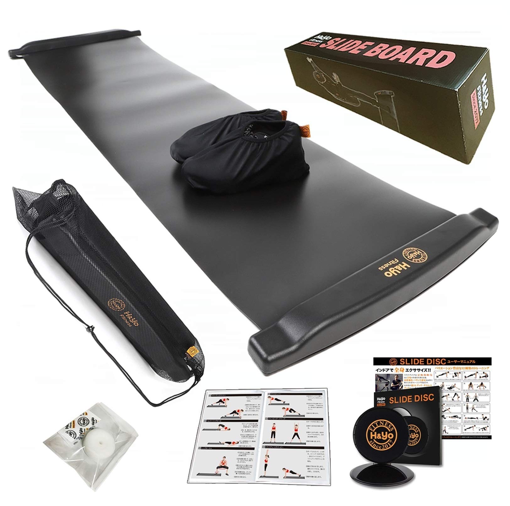 Mua H Yo スライドボード スライダーボード スライディングボード 万能スライドディスク付属 自宅で効率よく有酸素運動 Tren Amazon Nhật Chinh Hang 21 Fado