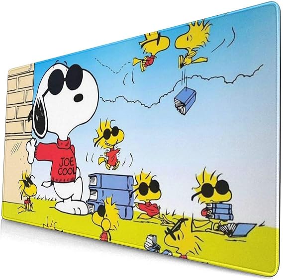 Amazon Co Jp Snoopy スヌーピー2 超大型 ゲーミング マウスパッド キーボードパッド 3d柄プリント ゲーミングマウスパッド 疲労低減 オフィス デスクマット マウスパッド 耐久性が良い 滑り止めゴム底 防水 水で洗えるマウスパッド 服 ファッション小物