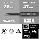 Target Darts Bolide Void 90% Tungsten Dart Set 24G Swiss Point Tool Included view 2