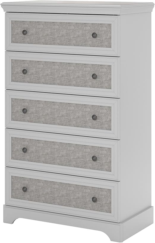 Amazon Com Ameriwood Home Stone River 5 Drawer Dresser With