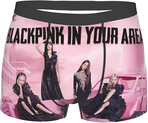 Amazon Co Jp Blackpink ブラック ピンク 10 ボクサーパンツ メンズ ブランド 下着 ローライズ 吸汗速乾 通気性 抗菌防臭加工 ボクサーブリーフ 服 ファッション小物