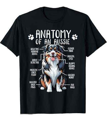 Amazon.com: Australian Shepherd Shirt Aussie Mom Dad Love Dog Pet