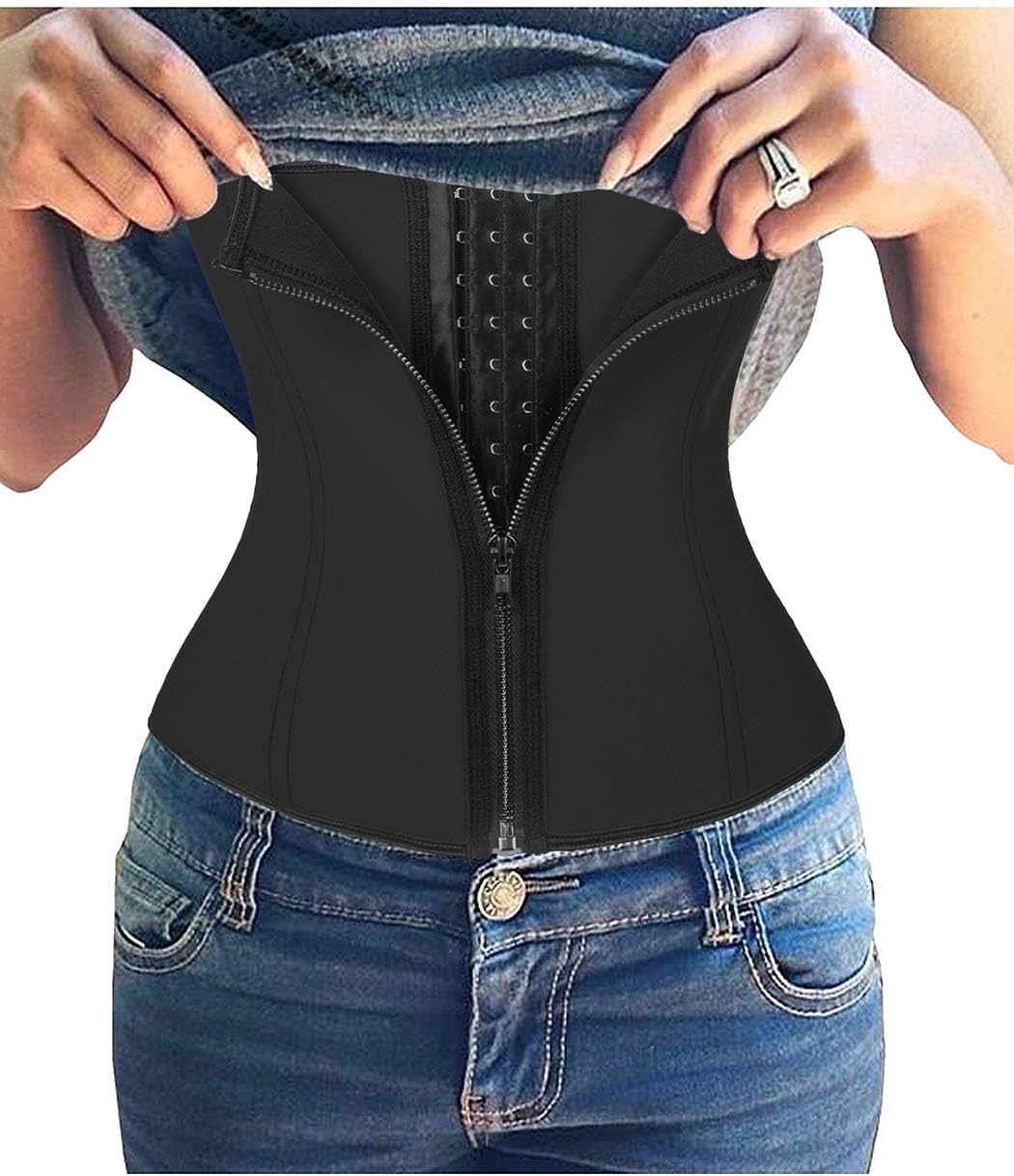 SAYFUT Weight Loss Hourglass Waist Trainer Body Cincher Sport Workout Shapers