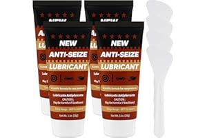 Copper Anti-Seize Brake Caliper Grease & Thread Lubricant - High Temp Copper Antiseize Compound Prevents Noise, Seizes - Use 