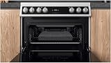 Hotpoint 60cm Double Electric Cooker with Catalytic Cleaning White view 6