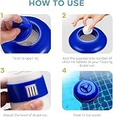 CUQOO Pure Splash Floating Dispenser for 20g Chlorine/Bromine Tablets view 5