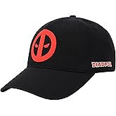 Marvel Deadpool Adjustable Baseball Hat with Curved Brim