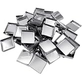 Allwon 56 Pack Empty Square Metal Pans for Eyeshadow Palette Magnetic Makeup Palette (26mm)