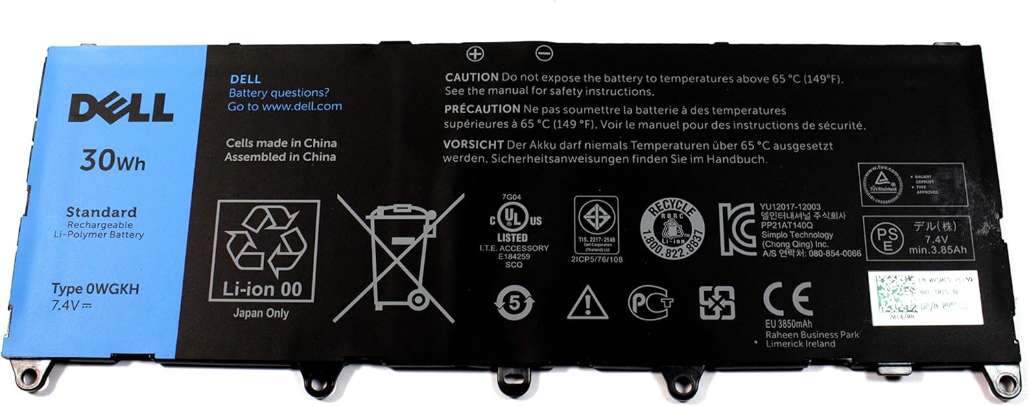 Amazon Com Y50c5 Btry Pri 30whr 2c Lith Simplo Computers