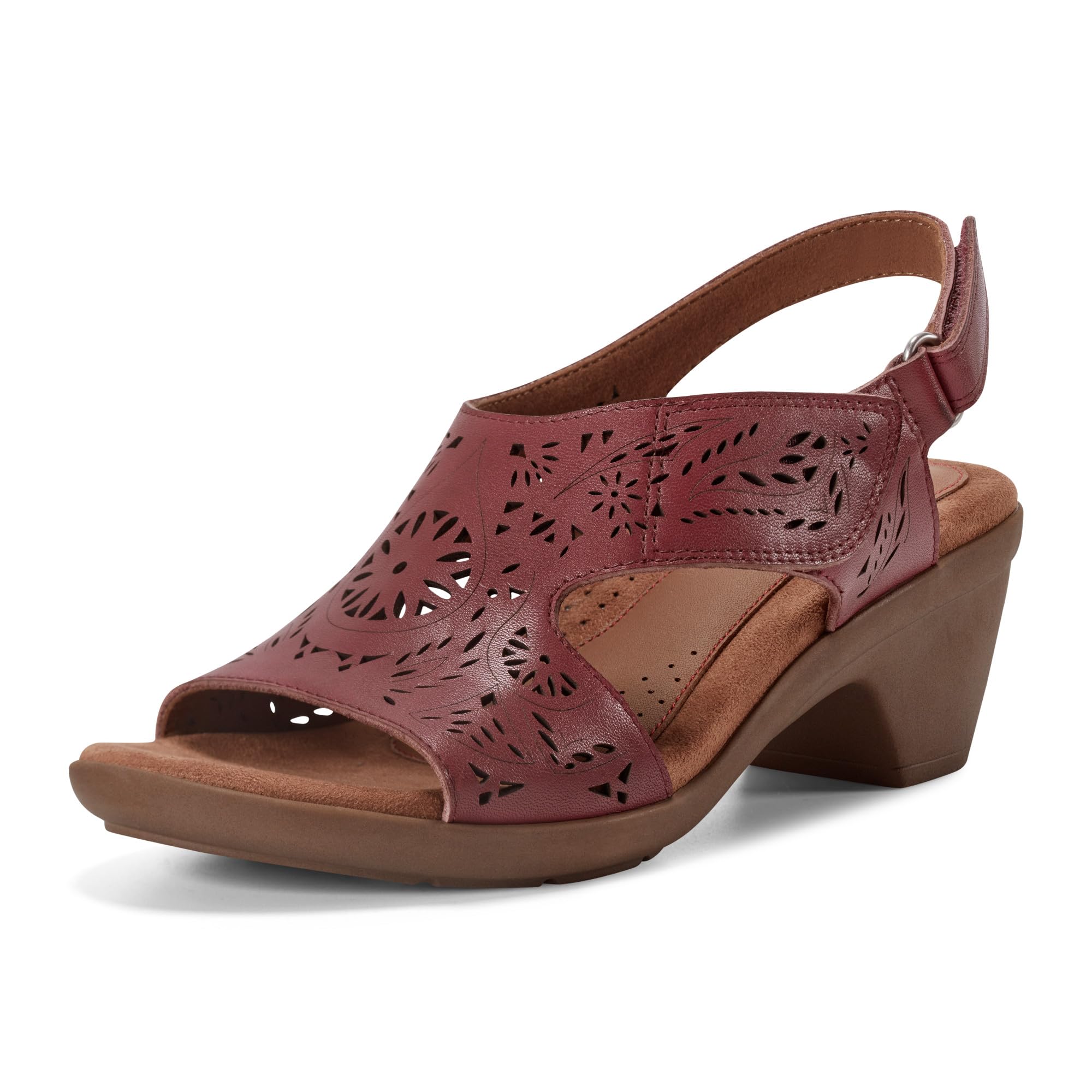 Cobb Hill Corria Women’s Sandal, 7 C/D US, Burgundy