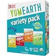Yumearth, Organic Variety Box - Jelly Beans, Giggles, Chewys, Sour Littles - Allergy Friendly (Top 9 Free), No Artificial Dye