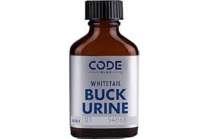 Code Blue Whitetail Buck Urine – Premium Deer Attractant, Versatile All-Season Hunting Scent, 1 oz