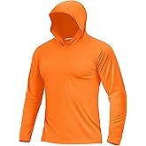 Boladeci Men's UPF 50+ Sun Protection Lightweight Hoodie Shirts Long Sleeve Fishing Shirt SPF UV Hiking Swim