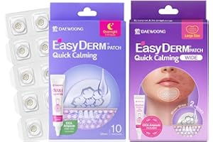 EasyDerm Quick Calming Magnesium Patches WIDE and Quick Calming Magnesium Patches