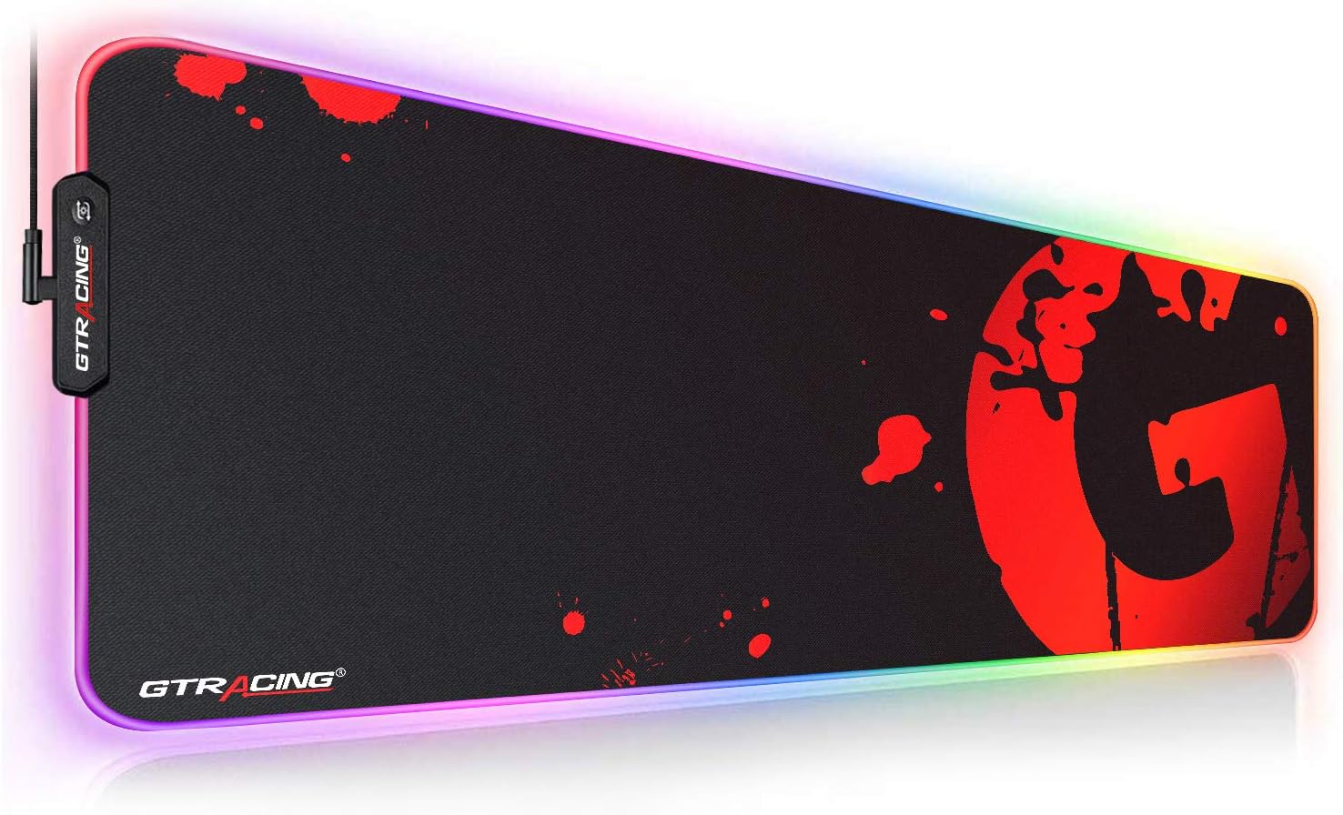 Amazon.co.jp： Gtracing マウスパッド大型 ゲーミングマウスパッド デスクマット マウスパッド光るマウスパッド ゲーミング