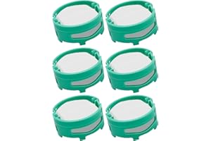 Tablenco for Shark 1541FC3000 AZ3002 Stratos Upright Vacuum Odor Neutralizer Technology Replacement Cartridges AZ3000 HZ3000 HZ3002 ZD550, Pro Cordless IZ862H IZ562H Replacement Stick, 6 Pack,Teal