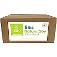 Soy Wax for Candle Making | 5lb Soy Candle Wax Slab | Smooth Blend for High Load Fragrance Formulation |Candle Making Supplies